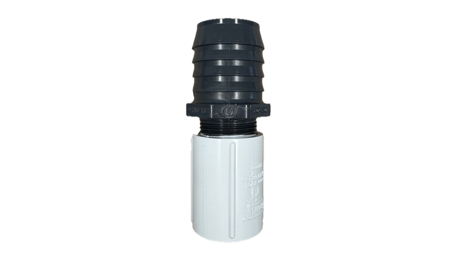 1" FPT x 1 1/2" Barbed Adapter Fitting