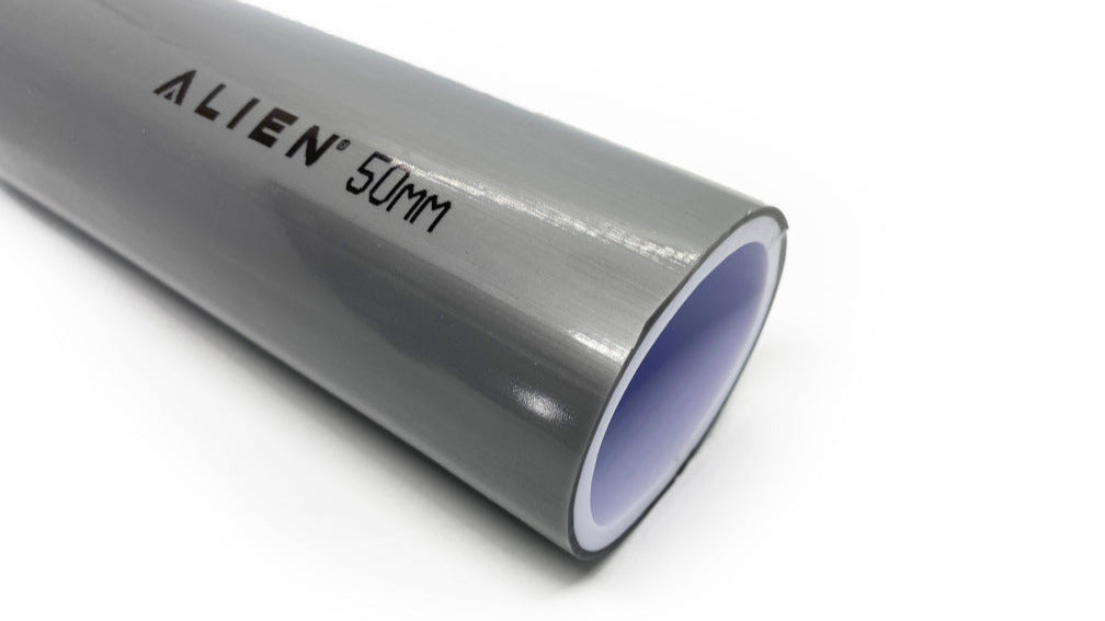 Pipe 50mm Silver 100cm Piece