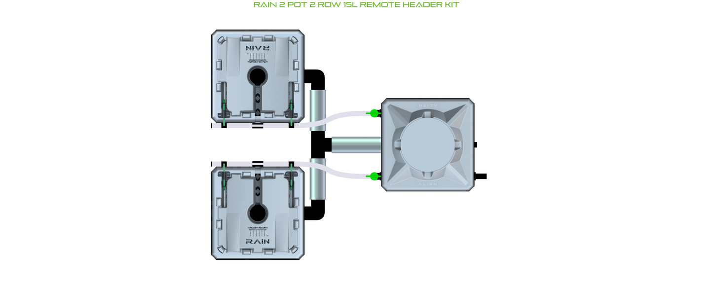 RAIN 2 Pot 2 Row Kit