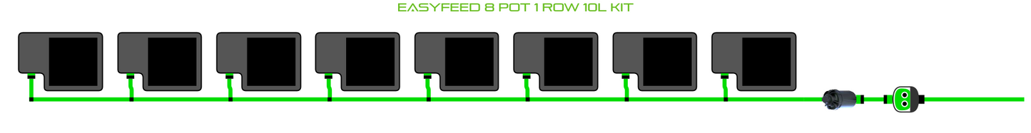 EasyFeed 8 Pot 1 Row Kit