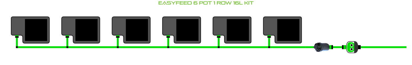 EasyFeed 6 Pot 1 Row Kit