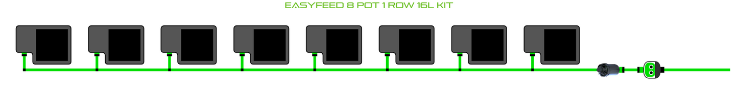 EasyFeed 8 Pot 1 Row Kit
