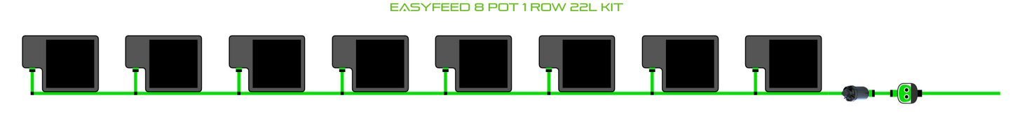 EasyFeed 8 Pot 1 Row Kit