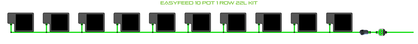 EasyFeed 10 Pot 1 Row Kit