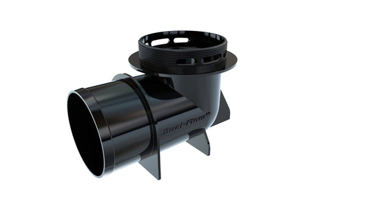 ELBOW 5" THREADED DUAL-FLOW