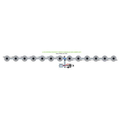 V-SYSTEM 13 Pot 1 Row Kit