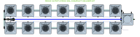 RDWC 14 Pot 2 Row Kit