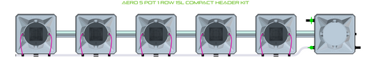 AERO 5 Pot 1 Row Kit