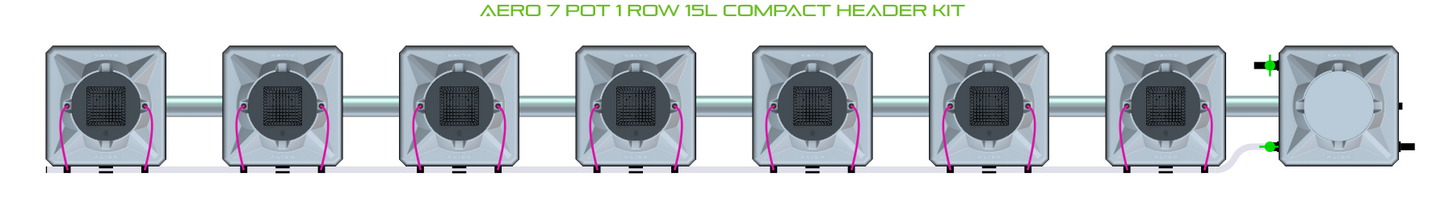 AERO 7 Pot 1 Row Kit