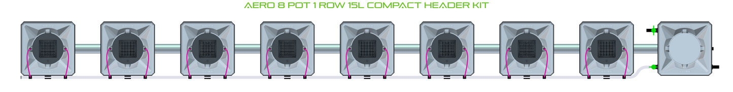 AERO 8 Pot 1 Row Kit