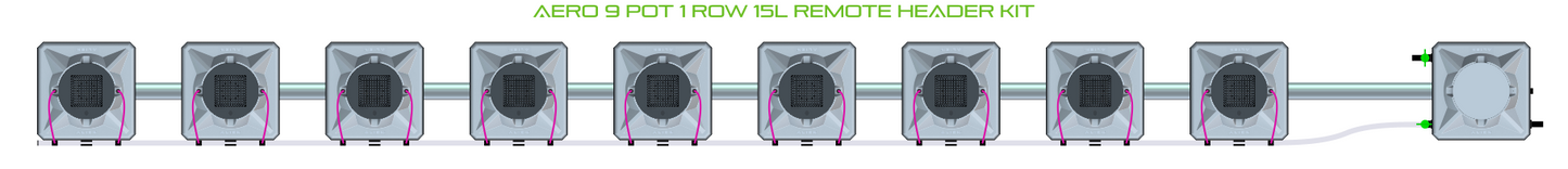 AERO 9 Pot 1 Row Kit