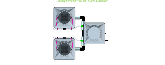 AERO 2 Pot 2 Row Kit