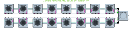 AERO 16 Pot 2 Row Kit