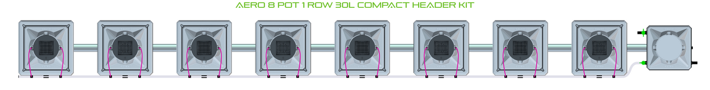 AERO 8 Pot 1 Row Kit