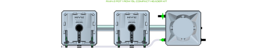 RAIN 2 Pot 1 Row Kit