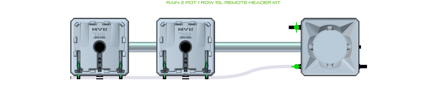 RAIN 2 Pot 1 Row Kit