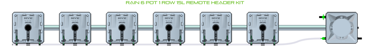 RAIN 6 Pot 1 Row Kit