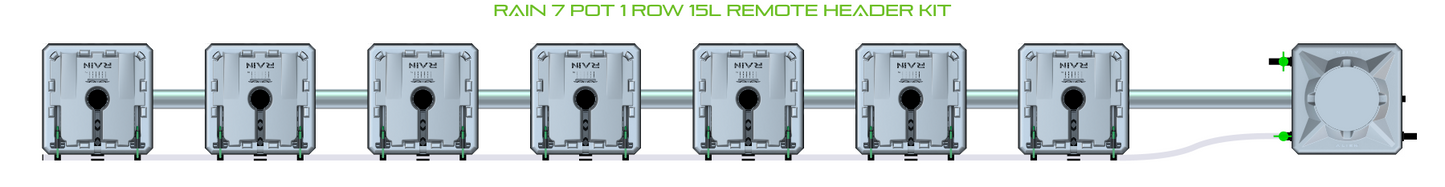 RAIN 7 Pot 1 Row Kit