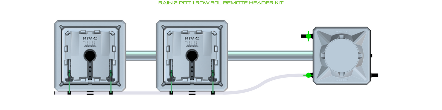 RAIN 2 Pot 1 Row Kit