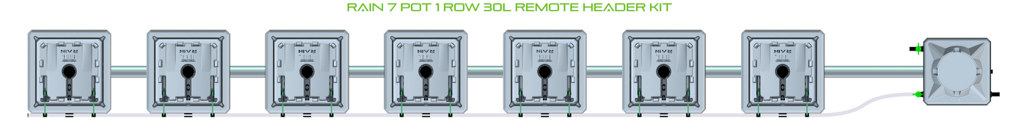 RAIN 7 Pot 1 Row Kit