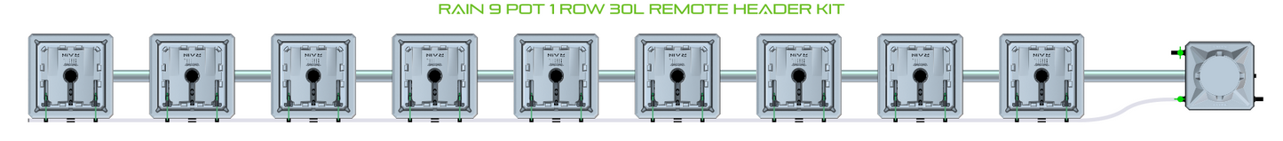 RAIN 9 Pot 1 Row Kit