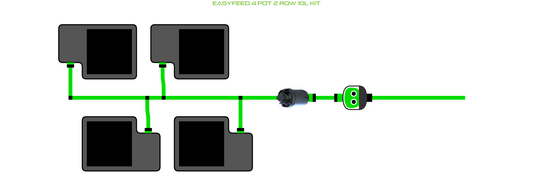 EasyFeed 4 Pot 2 Row Kit