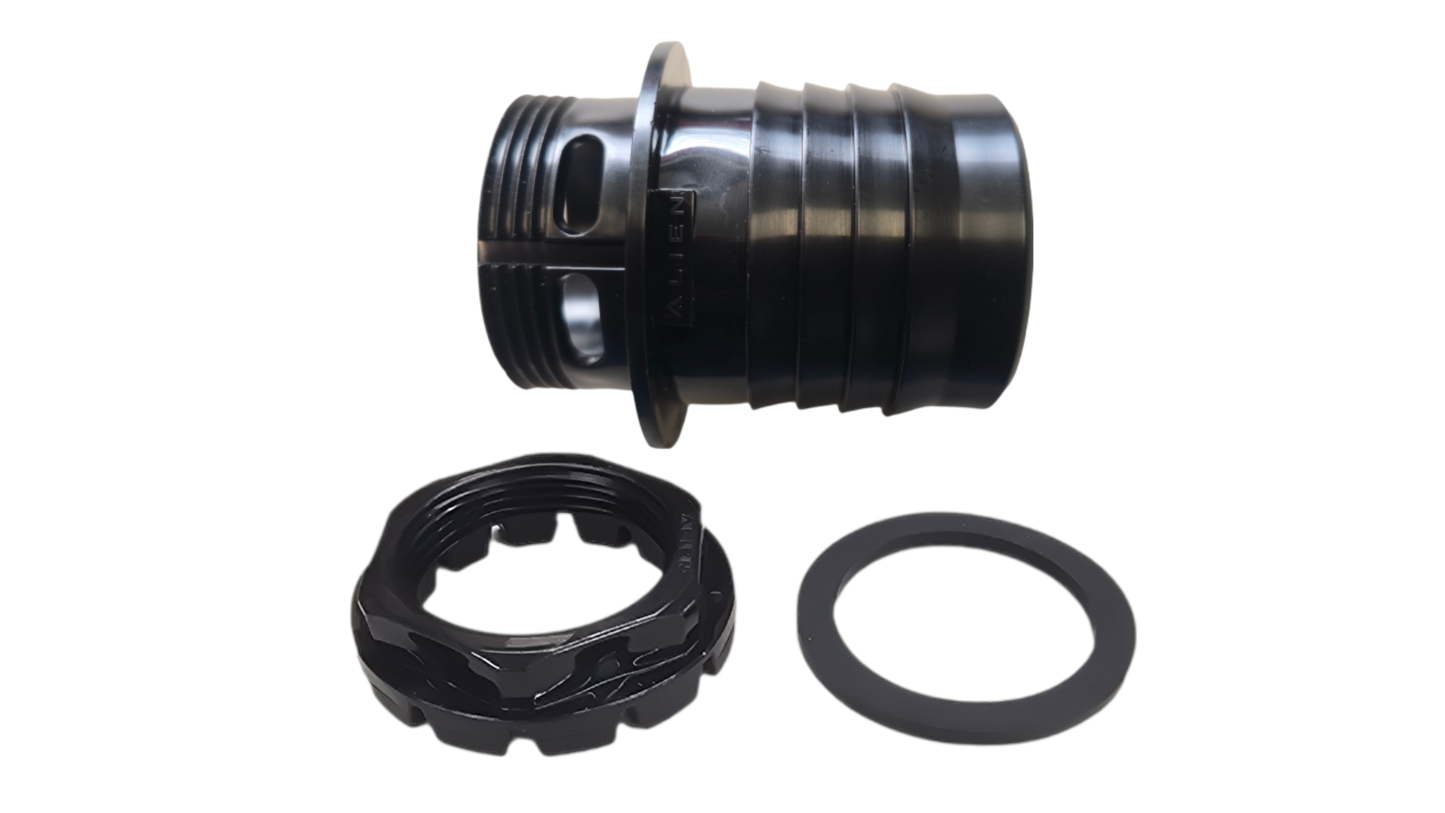 50mm / 2" Barbed Straight Bulkhead Fitting