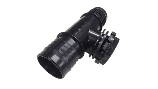 50mm / 2" Barbed Tee Bulkhead Fitting