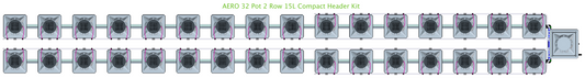 ALIEN AERO 32 Pot 2 Row Kit