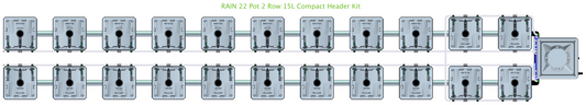ALIEN RAIN 22 Pot 2 Row Kit